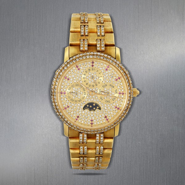 Blancpain MoonPhase Rubies and Diamonds